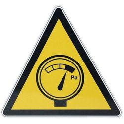 Panneau Danger - Haute Pression - Aluminium - 200 Mm - Manutan Expert