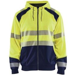 Sweat Zippé À Capuche Haute-visibilité Taille Xxl - Blaklader