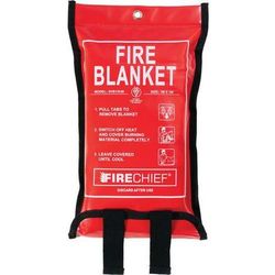 Couverture Anti-feu - Emballage Souple - Lxl 1100x1100mm - Firechief