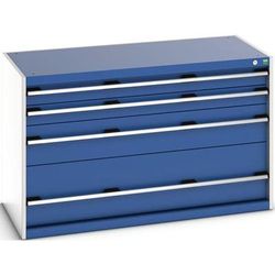 bott 1 armoire à tiroirs sl-1368-4.2 avec 4 tiroirs pour charge lourde - bott