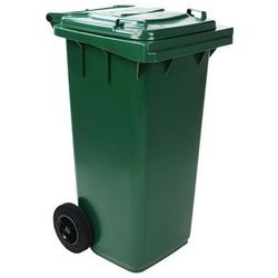 poubelle full color - 120 l - vert - manutan
