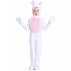 Costume da band di animali Costume di Carnevale 2026 Pigiama Kigurumi Costume di fantasia Costume tutina Coniglio Coniglietto Carino Con cappuccio Pile Bambini Ragazzi Ragazze Carnevale Pasqua