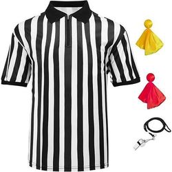Partita mondiale di calcio 2026 Costume Cosplay Altri accessori Arbitro Cosplay Adulti Per uomo Halloween Carnevale Partita di calcio Costumi di Halloween facili Vestirsi