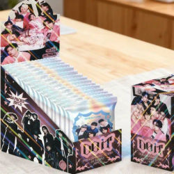 In-stock STRAY KIDS DOIT Laser Postcard Gift Set 24 packs/box, 10 cards/pack SKZOO K-pop Merchandise Collector's Item
