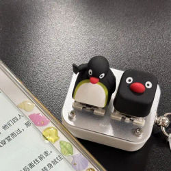Penguin Anime Kawaii Keycap Resin creativity Mechanical Keyboard Accessories Keycap ESC Replacement Keyboard Decor OEM R4 Gifts
