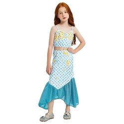 Sirena Principessa Sirena Vestito Cosplay for Ragazze Bambini Carnevale Mascherata Settimana del libro Vacanza Feste Ferie