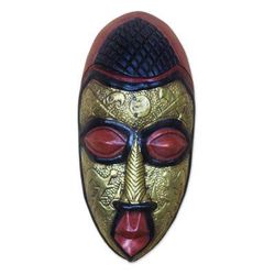 Royal Authority,'Akan Tribeal Wood Mask'