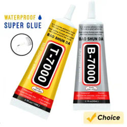Adhésif transparent pour réparation de téléphone, 15ML 50ML 110ML B-7000, colle universelle pour verre et plastique, bricolage T7000 avec applicateur de précision