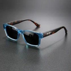 Lunettes de soleil rétro punk - Monture carrée protectrice, UV400 unisexe pour les aventures en plein air et le style décontracté