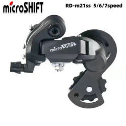 MicroSHIFT Mountain Bike Transmission RD-M21SS Rear Derailleur 5/6/7 Speed Trigger Shifters Shift Levers Parts Bicycle Derailleu