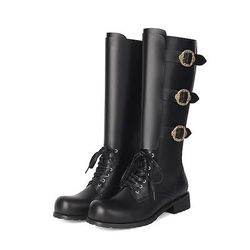 Medievale Rinascimento Scarpe Stivali al ginocchio Stivali jazz piatti Cavaliere Cavaliere Celtico Costume Unisex Celtico Costumi da pirata Reale Mascherata Evento / Festa LARP Fiera Rinascimentale