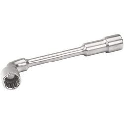 Clé À Pipe Contre-coudée Double 14mm 12x6 Pans 175mm - Bahco