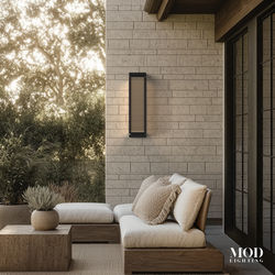 Fern | Modern Outdoor Sconce | Medium / Warm White (3000k) | MOD LIGHTING