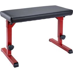 K&M 14087 Keyboard Bench Ruby Red