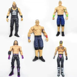 Defective Bulk Wrestler 7 inch Movable Figure Model Classic Collectible Scene Matching Souvenir