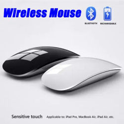 Bluetooth Wireless Mouse Rechargeable Silent Multi Arc Touch Mice Ultra-thin Magic Mouse For Laptop Ipad Mac PC Macbook 2026 NEW