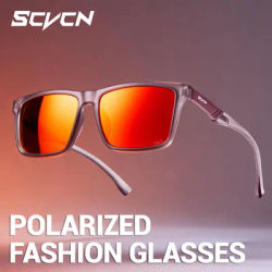 SCVCN New Polarized Sunglasses Outdoor Sport Photochromic Glasses Outdoor Cycling Road Bike UV400 Protective Fishing Glasses