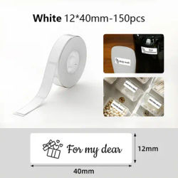 Marklife Thermal Label Sticker Blank Self Adhesive Assorted Stickers Removable Label Stickers for Bottle File Document School