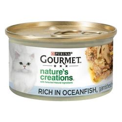 48 x 85g Nature’s Creations Ocean Fish Gourmet Wet Cat Food