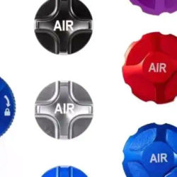Bicycle Suspension Fork Cap Parts Manual Cover Aluminum Alloy Bike Air Cap Fork Protector For Mountain Bike