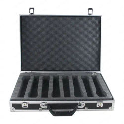 One To Two/four Wireless Handheld Microphone Aluminum Case Suitcase 2 Pcs 4 Pcs 8 Pcs Microphone Machine Storage Air Case