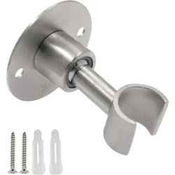 Heavy Duty Shower Holder Stainless Steel Adjustable Wall Mounted Rustproof Shower Head Bracket for Bathroom Shower Accessories