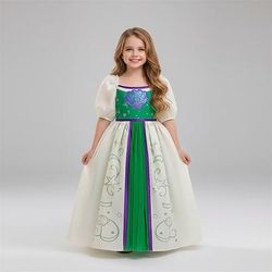 Sirena Principessa Vestito Costume Cosplay Abiti Film Vacanza Moda for Ragazze Bambini Mascherata Settimana del libro Quotidiano Feste Con il fumetto