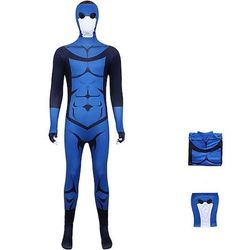 Avventura Invinciboy Supereroe Tute Zentai Costume Cosplay Abiti Video gioco Costumi a Tema Film e TV for Unisex Bambini Adulti Mascherata Halloween Performance Con il fumetto