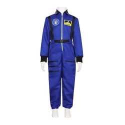 Costume di Coppia Gruppo Astronauta Costume Cosplay Costume Tuta Tuta Arancione per Giorno dei Re Halloween Carnevale Adulti Bambini Unisex