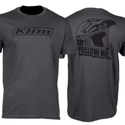 T-shirt imprimé OrangeLAB Klim Motorcycle pour l'été et l'automne, haut de sport ample et décontracté à manches courtes pour hommes et femmes