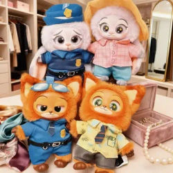 NUEVO 2026 Blind Zootopia Serie Caja Sorpresa Judy Nick Peluche de Vinilo Colgante de Personaje de Dibujos Animados Juguetes de