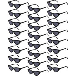 1-10PCS Lunettes de soleil rétro œil de chat pour femmes, monture en plastique tendance vintage pour hommes, vente en gros