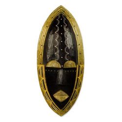 Cherish Me,'African Mask Hand Carved and Crafted in Ghana'