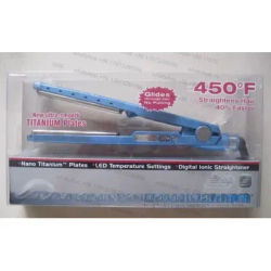 For PRO Straight Clip Hair Straightener Nano Ceramic Perm Nano Titanium