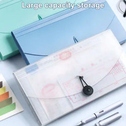 13 Pockets Expanding File Folder Accordion Document Organizer Check Receipts Bill Card Ticket Holder Expandable PP Wallet Case