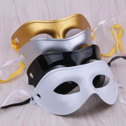 Half Face Mask Dance Masquerade Mask Wedding Carnival Performance Costume Cosplay Rave Mask Festival Party Funny Supplies
