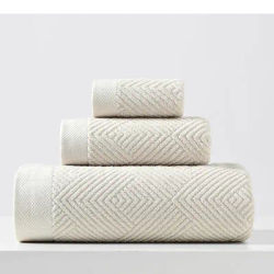 3pcs/set bath towel 70*140 face towel quick dry water-absorbent soft cotton bath towels beige yellow grey green men women kids