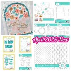 Taylored Metal Cutting Dies Stamps for DIY Scrapbook Handmade Photo Album Softly Spoken Boutique Bellyband Edgers April 2026 New