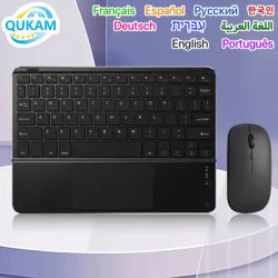2026 New Multi-Touch Wireless Keyboard Mouse For Android iOS Windows Bluetooth Keyboard For iPad Xiaomi Samsung Tablet Phone