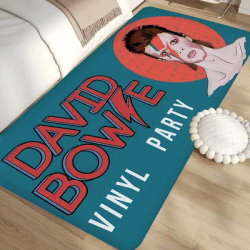 D-David B-Bowie Hallway Carpet Washable Non-Slip Living Room Sofa Chairs Area Mat Kitchen Doormat Area Rug
