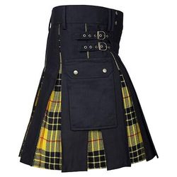 Highland scozzese Medievale Celtico Kilt scozzesi utilitari Gonnellini Vichy quadrettato Costume Per uomo Celtico Fiera Rinascimentale LARP Festival Adulti Gonnellino Primavera Estate