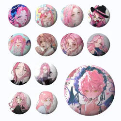 M-Mizi Alien Stage Badges Tinplate Soft Button Pin Brooch Metal Badge Custom Jewelry Accessories Hat Bag Lapel