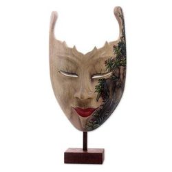 Wood mask, 'Queen of Elephants'