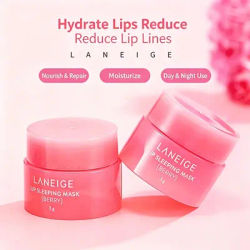 Hot Laneige 4*8g 5*3g Set Lip Mask Jelly Sleep Lip Balm Night Repair Moisturise Treatment Hydrate Light Nourishment Skin Care