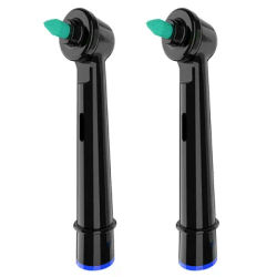 2 pièces compatibles avec les têtes de brosse de rechange pour brosse à dents électrique Oral B, têtes de brosse à dents interdentaires pour nettoyer entre les dents