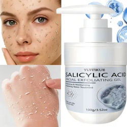 YUITIKUE Salicylic Acid Facial Exfoliating Gel 100g Cleansing & Moisturizing Care for Smooth, Silky Skin