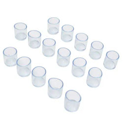 16pcs Chair Leg Cap Rubber Feet Protector Pads Non-slip Furniture Table Covers Furniture Leveling Feet Home Decor