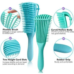 Children Girls Detangling Hair Brush Scalp Massage Combs for Curly Hair Brush Detangler Hair Brushes for Baby Barber Accessories