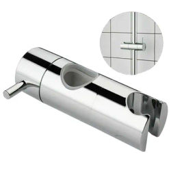 ABS Chrome Shower Head Holder Adjustable Bathroom Shower Riser Rail Bracket Slider Faucet Accessories 19/22/24/25 Bathroom Tool