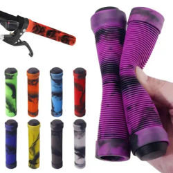 Bicycle Grips MTB Bike Handlebar Grip Soft Non Slip 22.2mm Mountain Bike Handle Cover Folding BMX Cycling Accessories